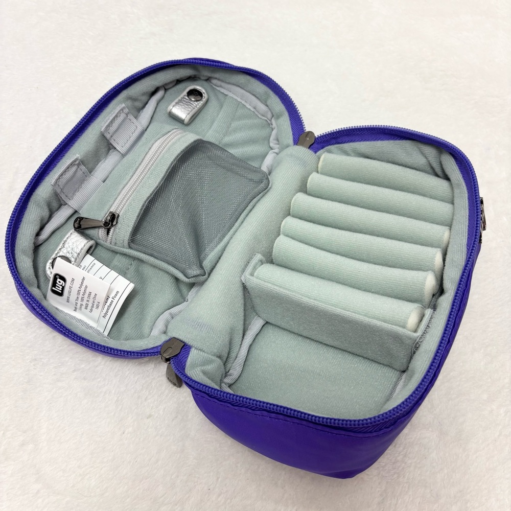 lug Purple Travel Jewelry Case - Picture 5 of 8